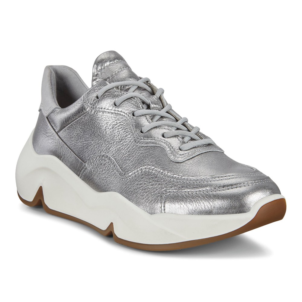 Tenis Mujer - ECCO Chunky - Plateados - FJT951684